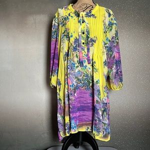 Ice Silk Sheer Tunic Top 2XL